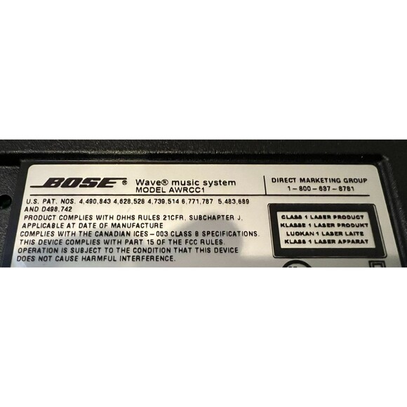 Bose Wave Music System CD Player AWRCC1 & AWRCC2 Intermediate *Repair DIY KIT* - Picture 4 of 8